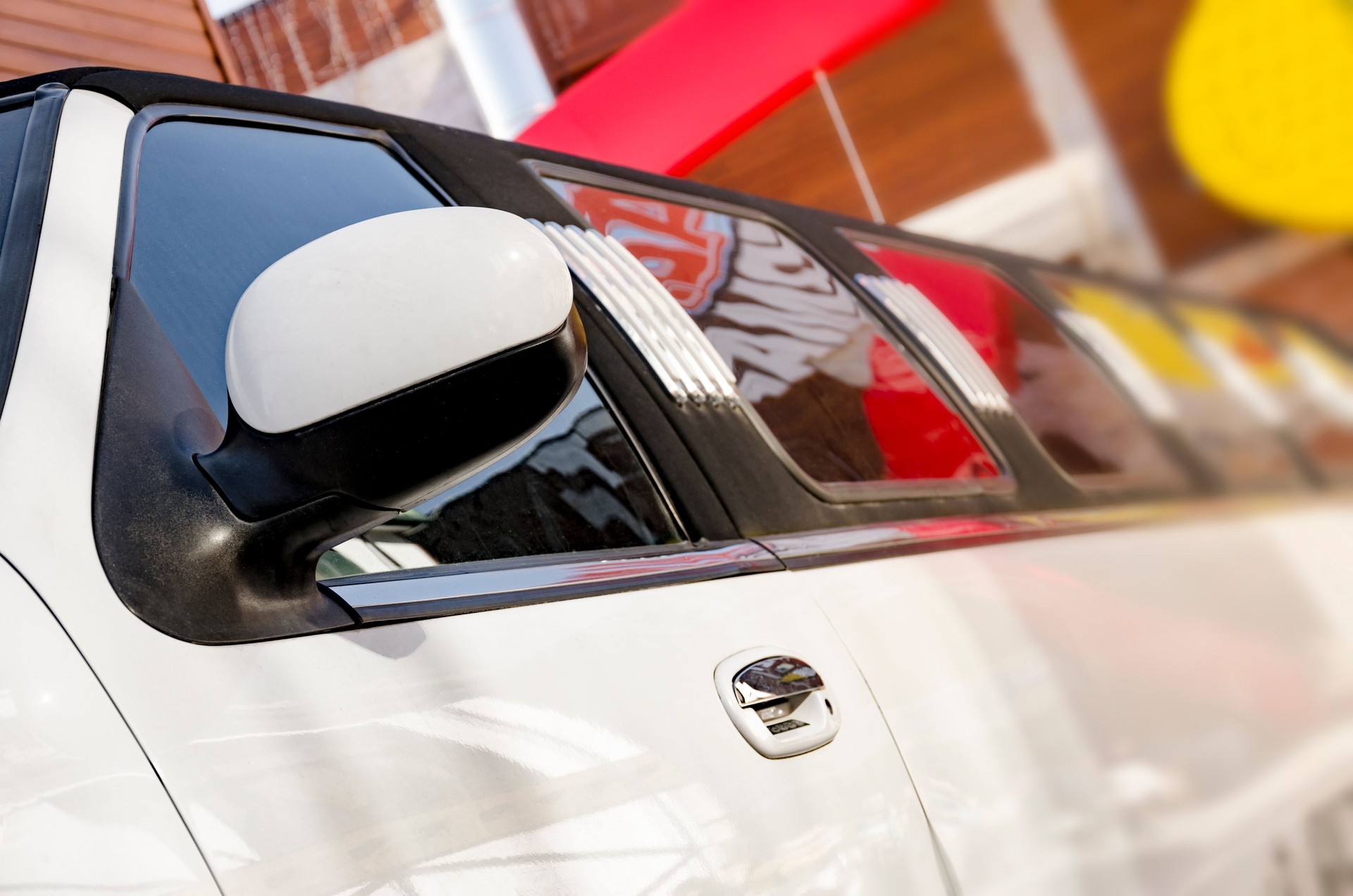 Abstract car background. Shallow DOF