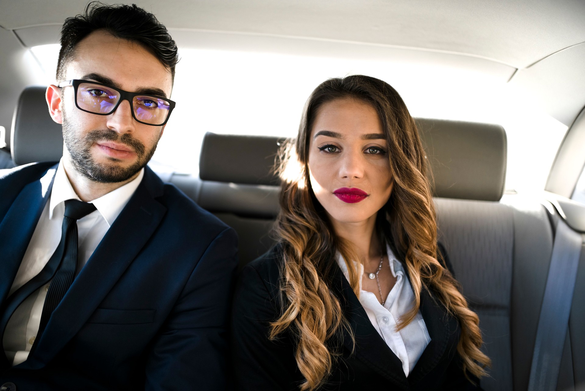 Young managers on a business trip